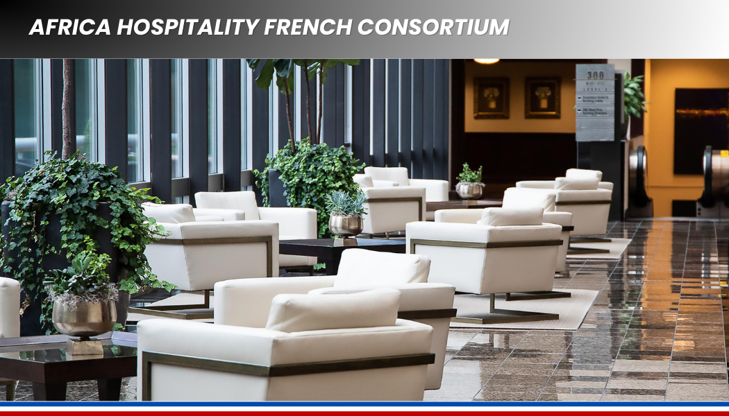 consortium d’entreprises françaises permettant de répondre conjointement à loffre de services et de produits pour les hôtels en Afrique.